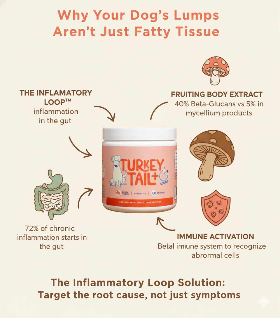 Protect your dog from Fatty Lipomas and Expensive Vet Bills with Pet Biome