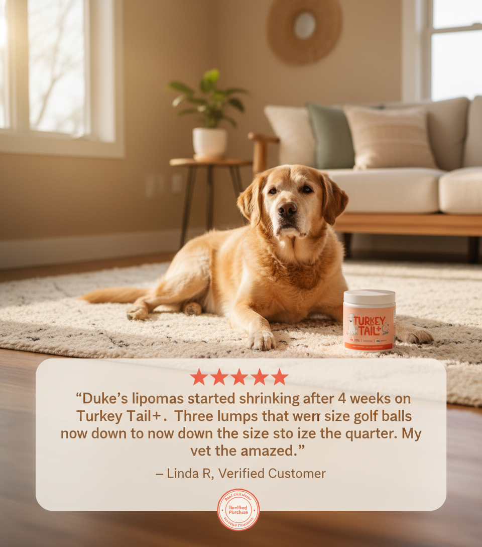 Protect your dog from Fatty Lipomas and Expensive Vet Bills with Pet Biome