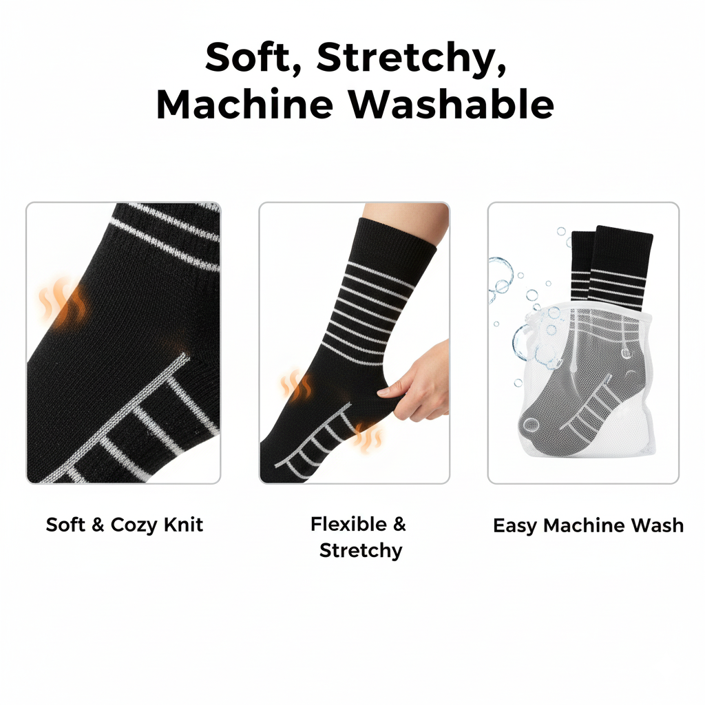 EverWarm Unisex Heated Socks 4.0